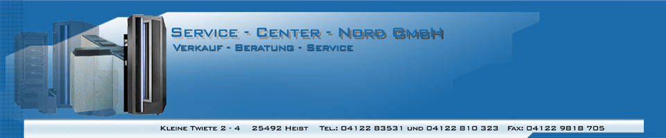 Service Center Nord Ihr IT Partner fr IBM-Produkte